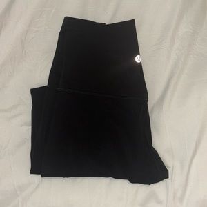 Black lulu align 28” leggings